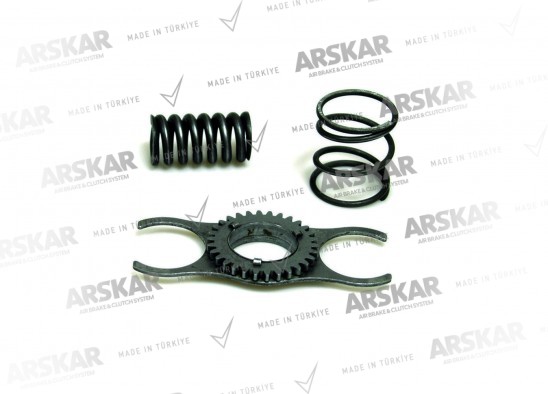 Caliper Intermediate Gear & Spring Set / 160 840 108 / MCK1067, 3095626