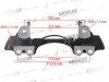 Caliper Carrier - Right - 19.5 - 4 Hole / 150 810 351