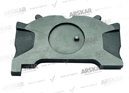 Caliper Brake Lining Plate - L - (With Pin) / 150 810 080
