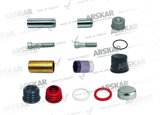 Caliper Pin Repair Kit / 160 820 122 / K011117, K031844K50, K133158K50, 1756390, 1906779