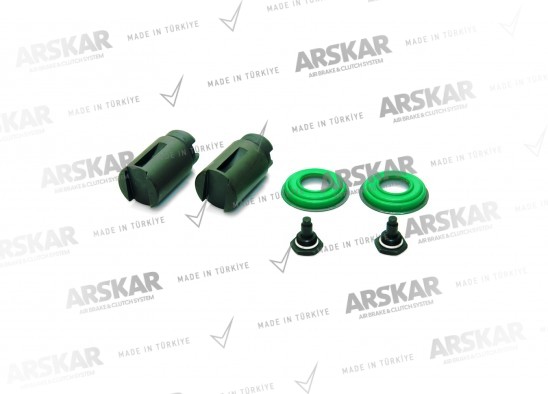 Brake Anchor Plunger Set - L / 220 880 047 / RBSK1600.M, RBSK1607.M, 42537364, 42537366