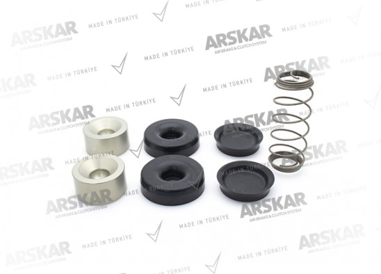 Repair kit, Wheel brake cylinder / RK.0410 / RK4149K, 0005860288, 0005865042, 0015863742, 0025863343