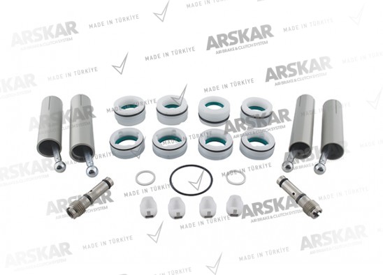 Repair kit full, gear lever actuator / RK.4298.100.0 / 628040AM, 628012AM, 0002605098, 0002605198