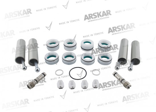 Repair kit full, gear lever actuator / RK.6157.100.0 / 628072AM, 628075AM, 81326556157, 81326556180