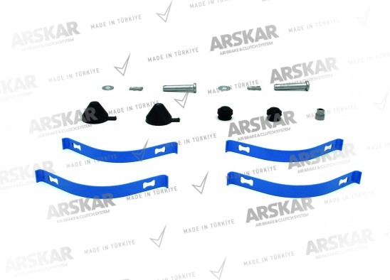 Brake Pad Retainer Repair Kit / 160 820 271 / K000946, 1504808, 1886091