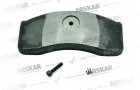 Caliper Brake Lining Plate Set / 150 810 220