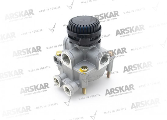 Relay Valve / AK.5203.000.0 / 9730112050, 0054291044, 5010207451, 1302103, 1506488, 5010207451, E5010207451, 0054291044, 5010207451, EXABRA158, MX917091, 13C2508396AA, 1506488, 41302103, 235260