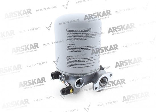 Air dryer Valve / AK.5403.000.0 / 9324000240, 1518168, 1526796, 1505119, 1506409, 1506410, 1519202R, 0004303015, 0004302915, 0004301315, 0004301215, 0014319215, 0004309815, S9324000240, 1505119, S9324000240, AB9324000060, S9324000240