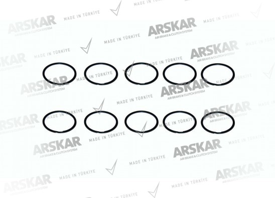 Juego de Anillo de Calibrado Eje Acanalado Pinza / 160 840 375