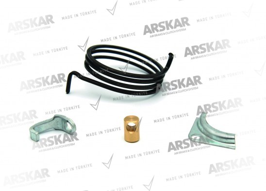 Juego Resorte de Retroceso Palanca Pinza - Izquierda / 160 840 668