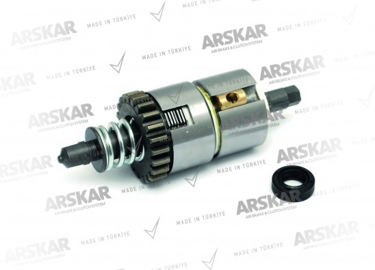 Caliper Adjusting Mechanism Shaft Set - R / 160 840 165 / MCK1112, SJ4103, 3092266, 85102096