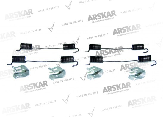 Brake Shoe Return Spring Kit / 220 880 084 / 12999443VT, 93161260, 189252
