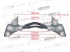Caliper Carrier - 22.5 / 160 840 675