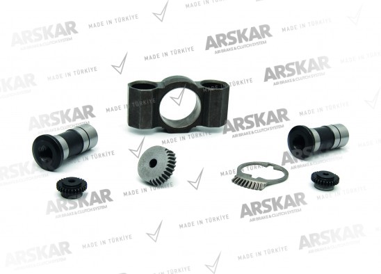 Caliper Shaft Housing & Piston Set - R / 160 840 518