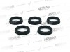 Caliper Cover Plate Seal Set / 160 840 341