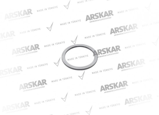 Caliper Pin Boot Ring - Ø 35 x 43 / 2.5 mm / 160 840 122