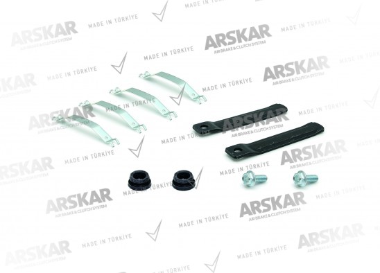 Caliper Pad Retainer Kit / 190 850 147 / 94659, 5021174180, 5021174162, 3434385101, S-30560-3