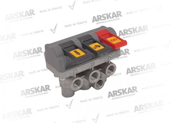 V&aacute;lvula de elevaç&atilde;o de eixo triplo / AK.4078.000.0