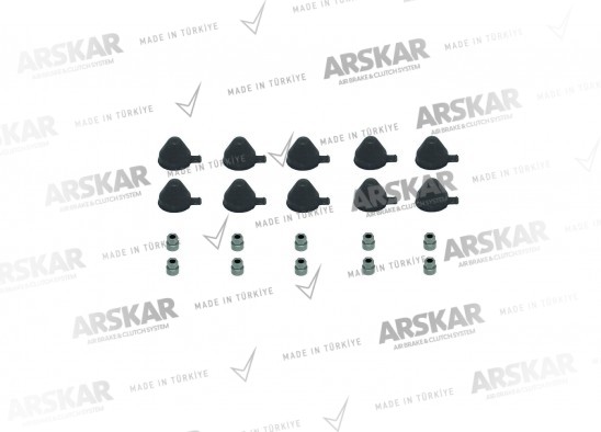 Kaliper Ayar Mekanizma Kapak Seti / 160 820 217 / K003902, 0004203248, 2121869, 2198536, 906419, 1008453, 1105587, 0980106250