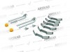 Brake Pad Retainer Repair Kit / 150 810 127