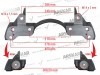 Caliper Carrier - 22.5 / 190 850 181