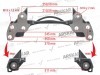 Caliper Carrier - 19.5 / 190 850 182