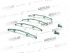 Brake Pad Spring Set / 160 840 499