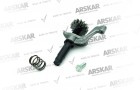 Caliper Manual Adjusting Gear - R / 160 840 429